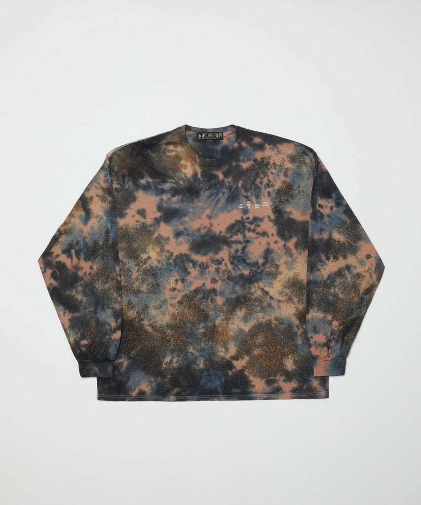 LOGO TIE DYE LS TEE