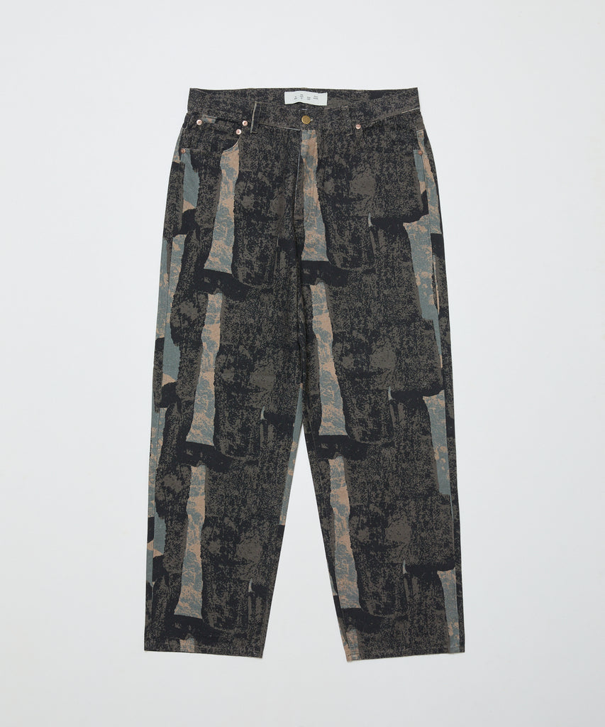 LOOSE FIT DUCK 5P JEAN (STONE)