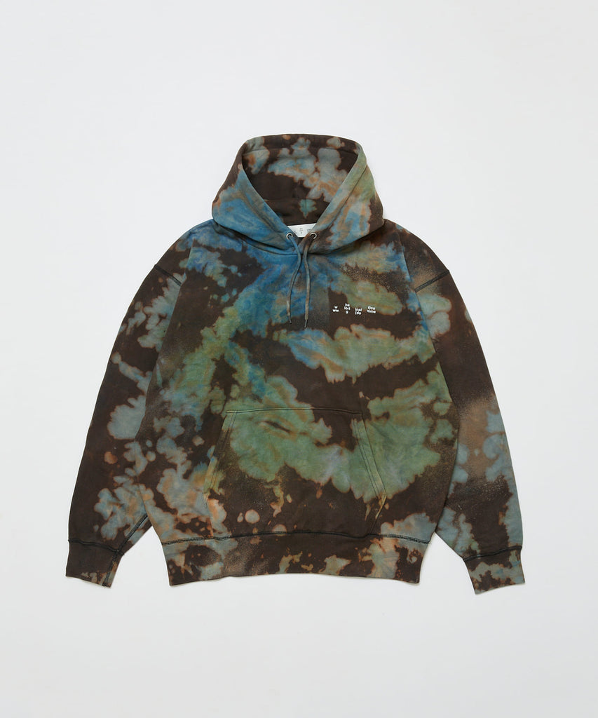 LOGO TIE DYE HOODIE by YUKIDYE
