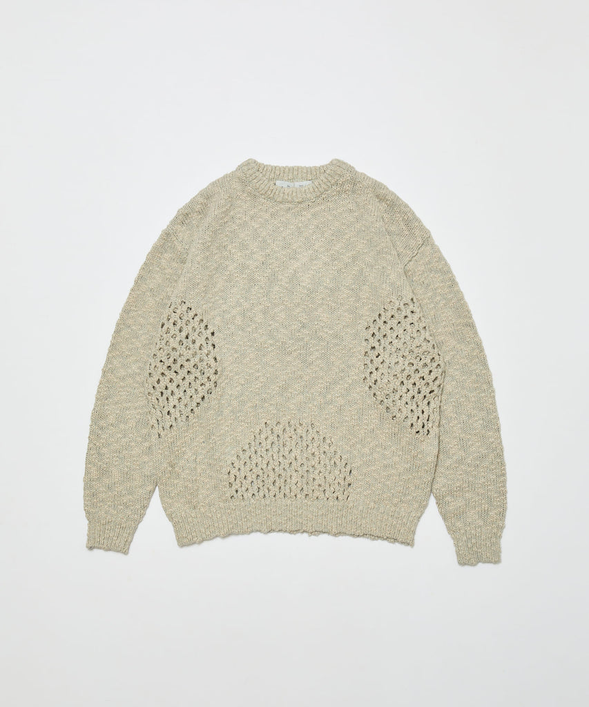 VENTILATION CREWNECK SWEATER