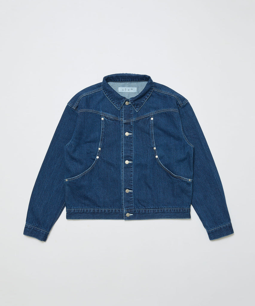 CARB POCKET WASHED DENIM JACKET