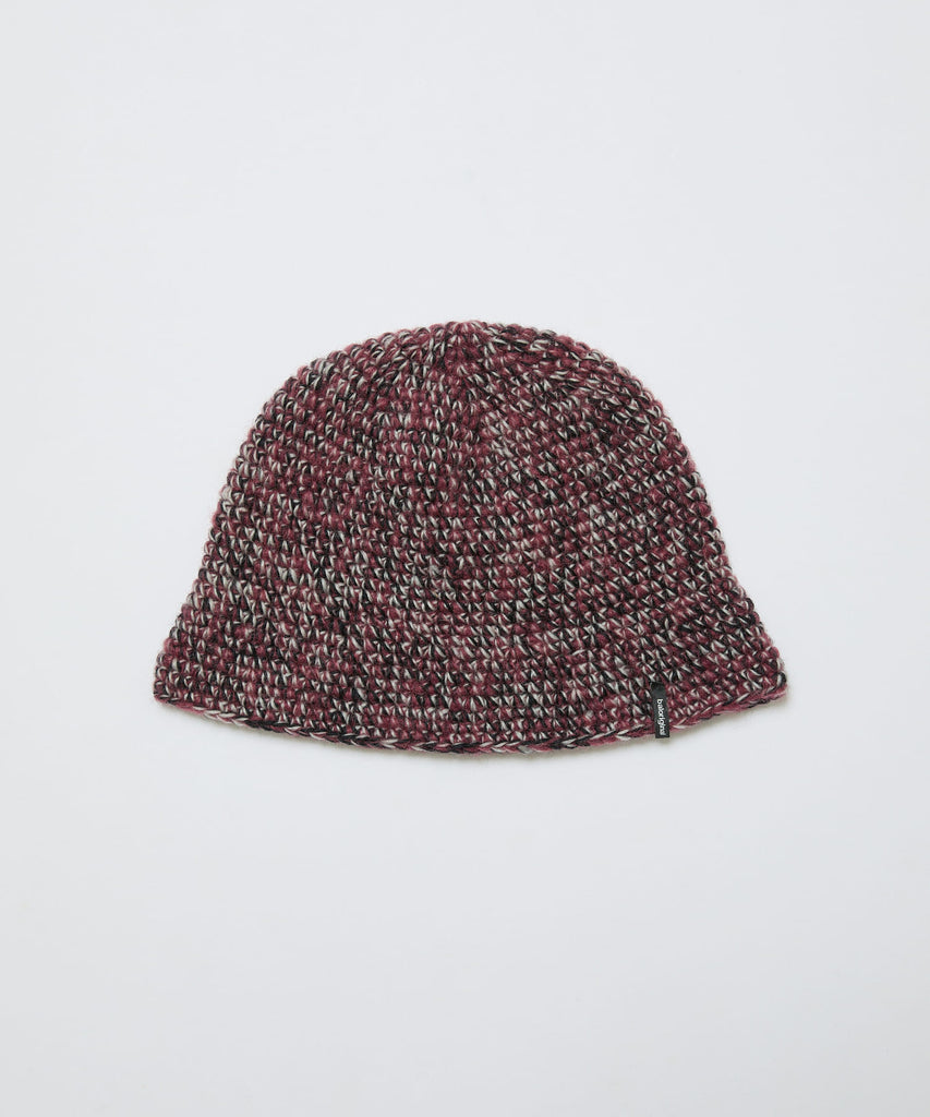 MIXED HAND KNIT BUCKET HAT