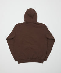 WASHED PANELED HOODED SWEATSHIRT