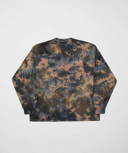 LOGO TIE DYE LS TEE