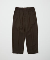 BAL / FARAH WOOL WIDE TAPERED EASY PANT