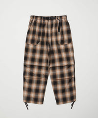 PLAID WIDE MOUNTAIN PANT