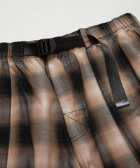 PLAID WIDE MOUNTAIN PANT