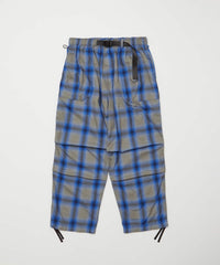 PLAID WIDE MOUNTAIN PANT