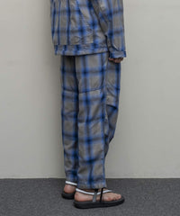 PLAID WIDE MOUNTAIN PANT