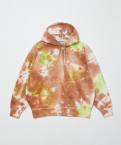 LOGO TIE DYE HOODIE by YUKIDYE