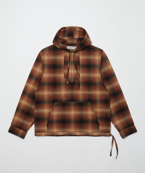 FLANNEL MEXICAN HOODED SHIRT