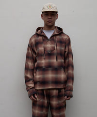 FLANNEL MEXICAN HOODED SHIRT