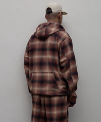 FLANNEL MEXICAN HOODED SHIRT