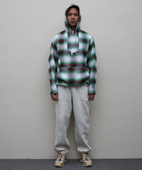 FLANNEL MEXICAN HOODED SHIRT