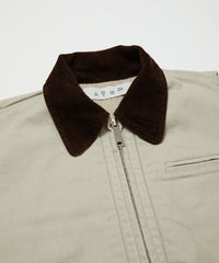 COTTON CANVAS STEALTH POCKET WORK JACKET