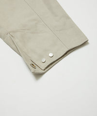 COTTON CANVAS STEALTH POCKET WORK JACKET