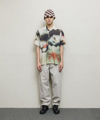 BLUR PATTERN LYOCELL SS SHIRT