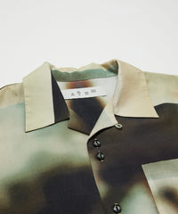 BLUR PATTERN LYOCELL SS SHIRT