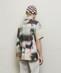 BLUR PATTERN LYOCELL SS SHIRT