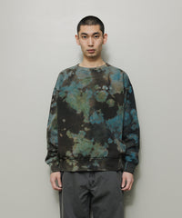 LOGO TIE DYE CREW by YUKIDYE