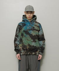 LOGO TIE DYE  HOODIE by YUKIDYE