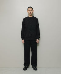 VENTILATION CREWNECK SWEATER
