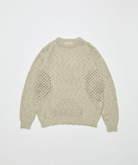 VENTILATION CREWNECK SWEATER