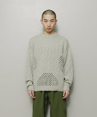 VENTILATION CREWNECK SWEATER