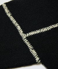 STITCHED DROP SHOULDER SWEATER