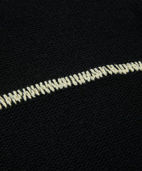 STITCHED DROP SHOULDER SWEATER