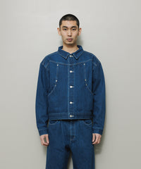 CARB POCKET WASHED DENIM JACKET