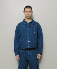 CARB POCKET WASHED DENIM JACKET