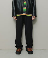 STRAIGHT LEG STRECH CURV POCKET PANT