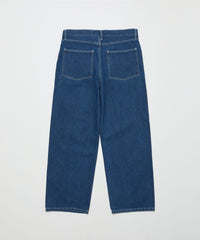 12OZ STRAIGHT LEG 5P WASHED JEAN