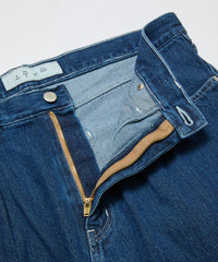 12OZ STRAIGHT LEG 5P WASHED JEAN