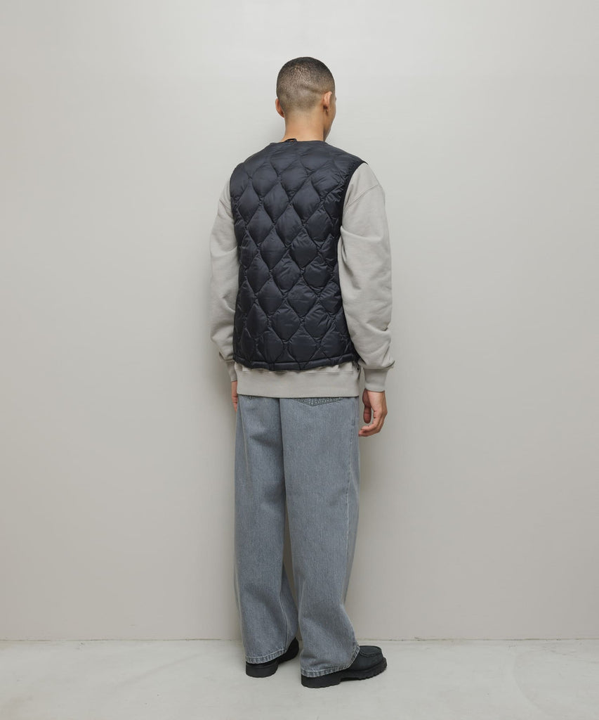 BAL / TAION BALMACAAN COAT WITH DETACHABLE DOWN VEST