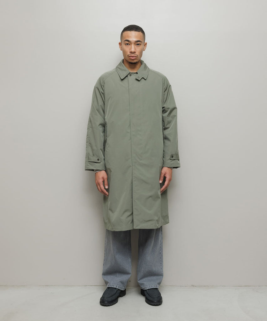 BAL / TAION BALMACAAN COAT WITH DETACHABLE DOWN VEST