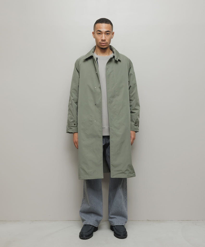 BAL / TAION BALMACAAN COAT WITH DETACHABLE DOWN VEST