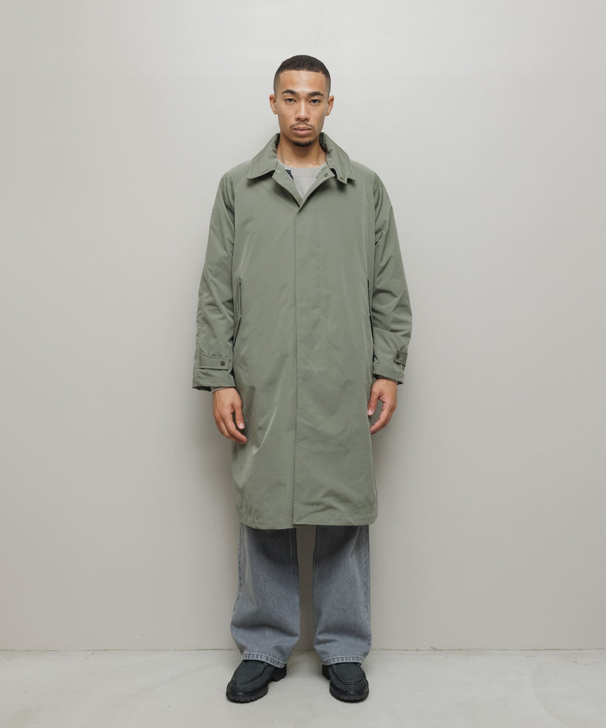 BAL / TAION BALMACAAN COAT WITH DETACHABLE DOWN VEST