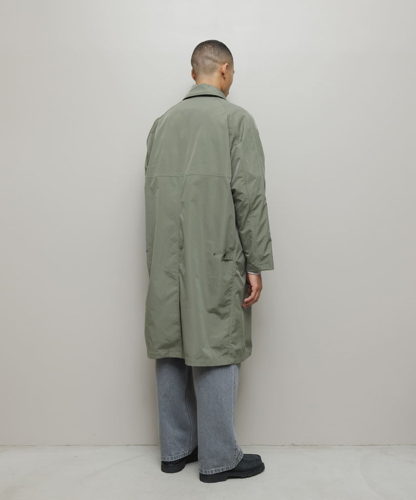 BAL / TAION BALMACAAN COAT WITH DETACHABLE DOWN VEST