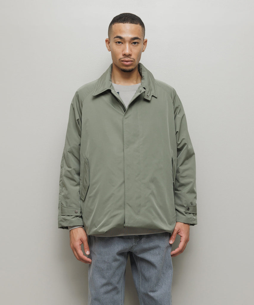 BAL / TAION BALMACAAN COAT WITH DETACHABLE DOWN VEST