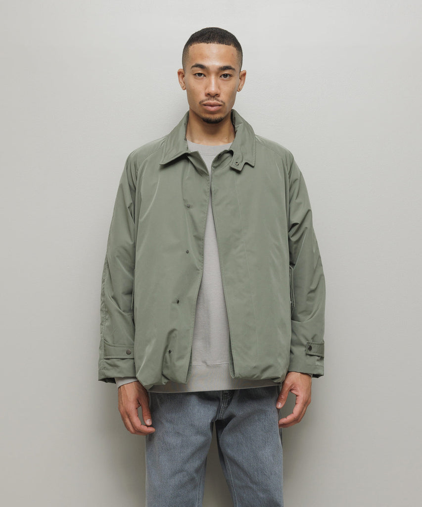 BAL / TAION BALMACAAN COAT WITH DETACHABLE DOWN VEST