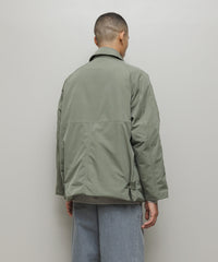 BAL / TAION BALMACAAN COAT WITH DETACHABLE DOWN VEST