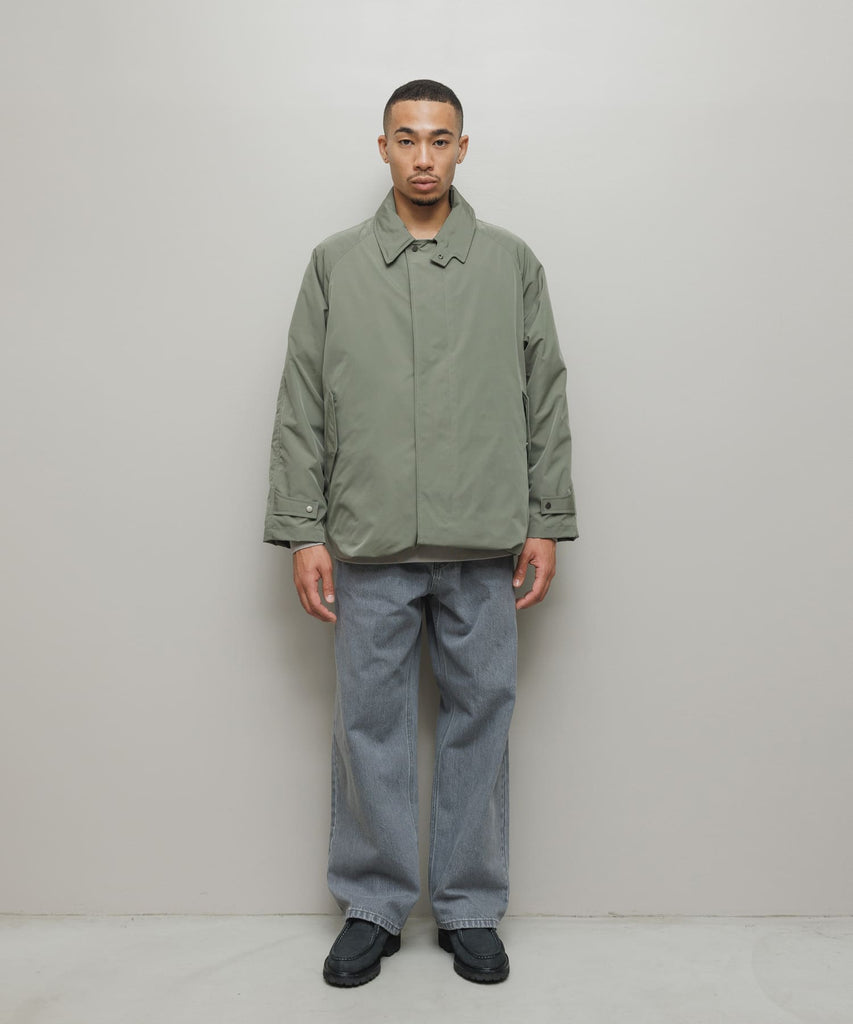 BAL / TAION BALMACAAN COAT WITH DETACHABLE DOWN VEST