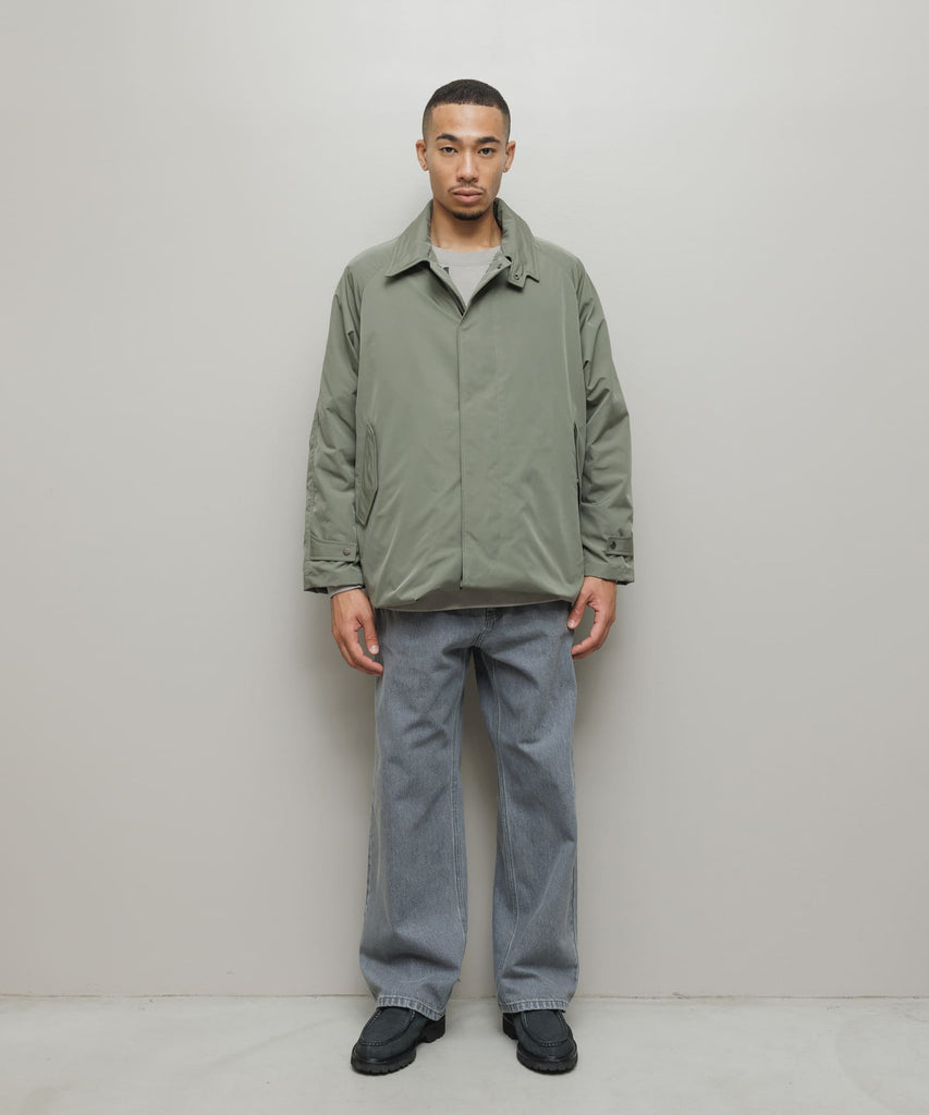 BAL / TAION BALMACAAN COAT WITH DETACHABLE DOWN VEST