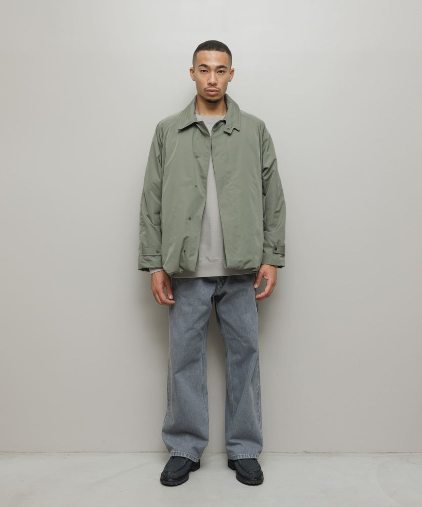 BAL / TAION BALMACAAN COAT WITH DETACHABLE DOWN VEST