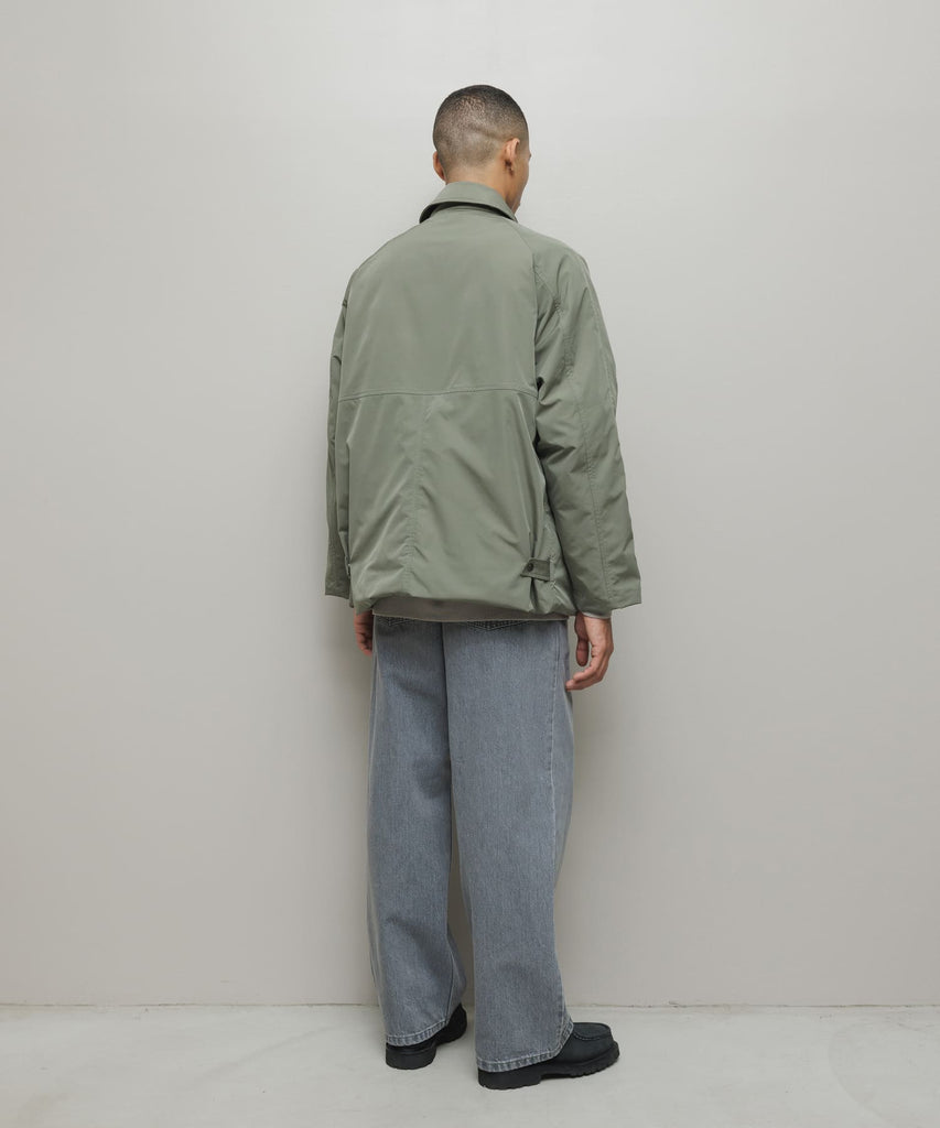 BAL / TAION BALMACAAN COAT WITH DETACHABLE DOWN VEST