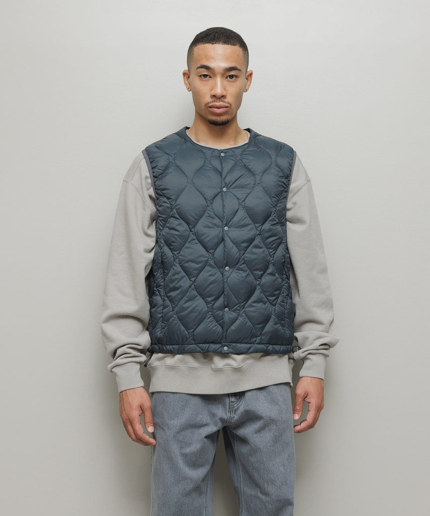 BAL / TAION BALMACAAN COAT WITH DETACHABLE DOWN VEST