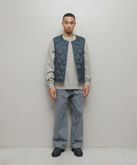 BAL / TAION BALMACAAN COAT WITH DETACHABLE DOWN VEST