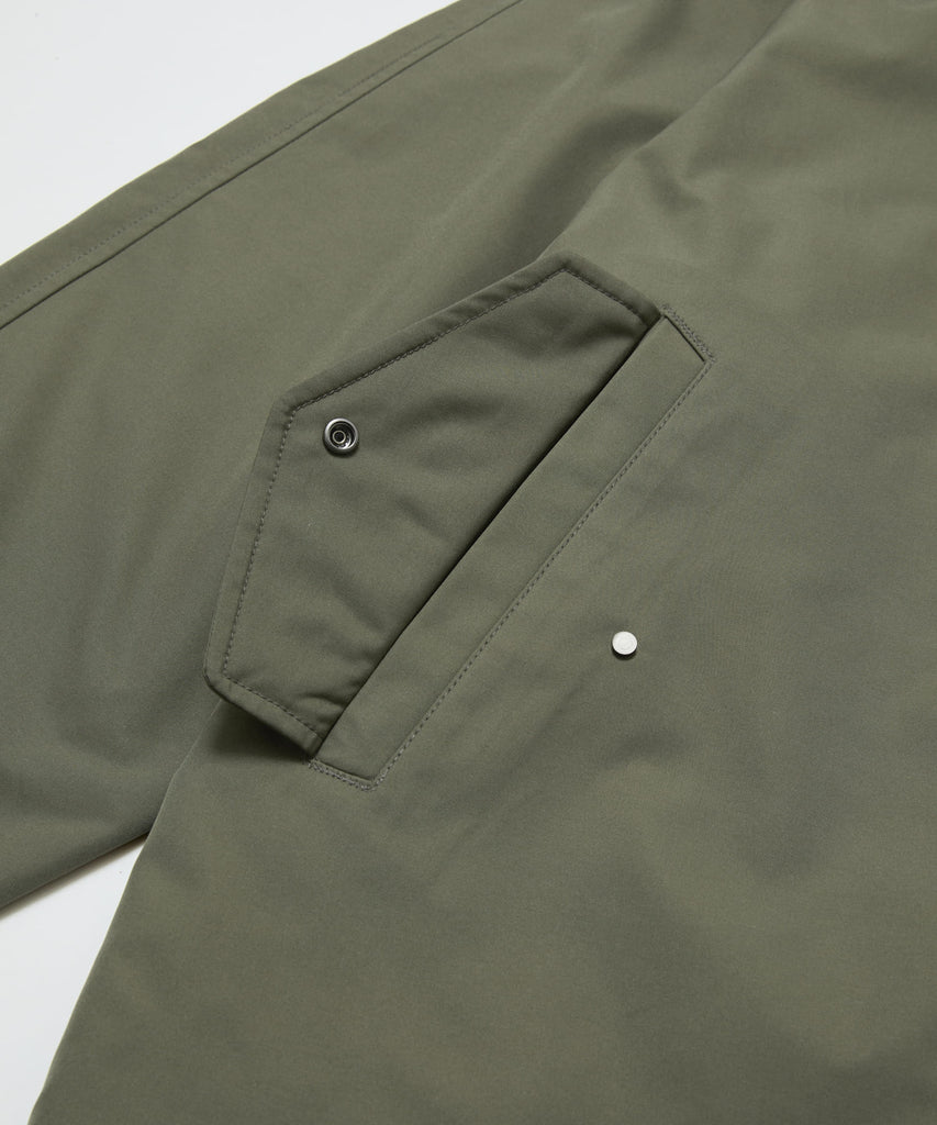 BAL / TAION BALMACAAN COAT WITH DETACHABLE DOWN VEST